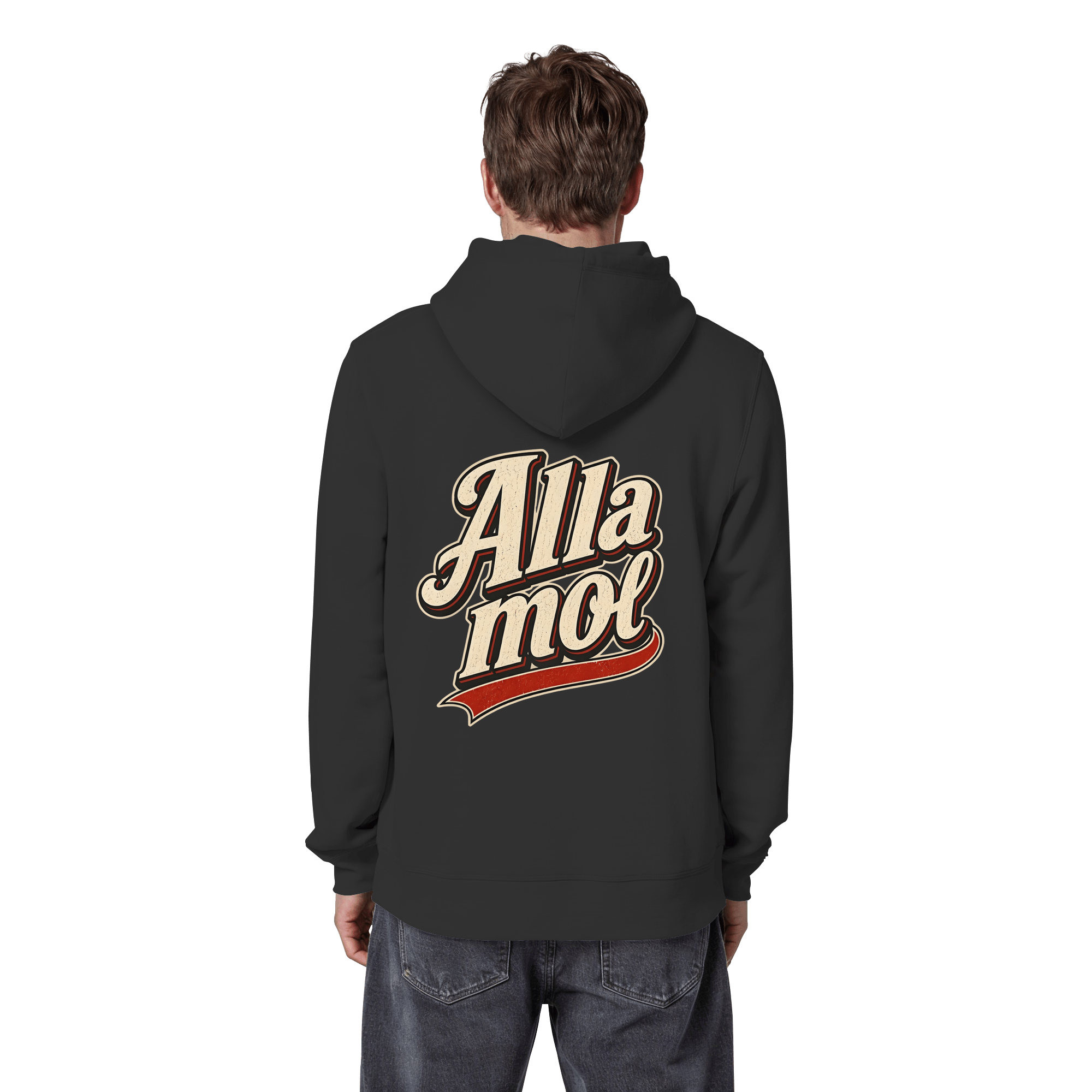 Alla mol - Unisex Bio - Hoodie - Hoodie (Black, S, ) - GruemArt