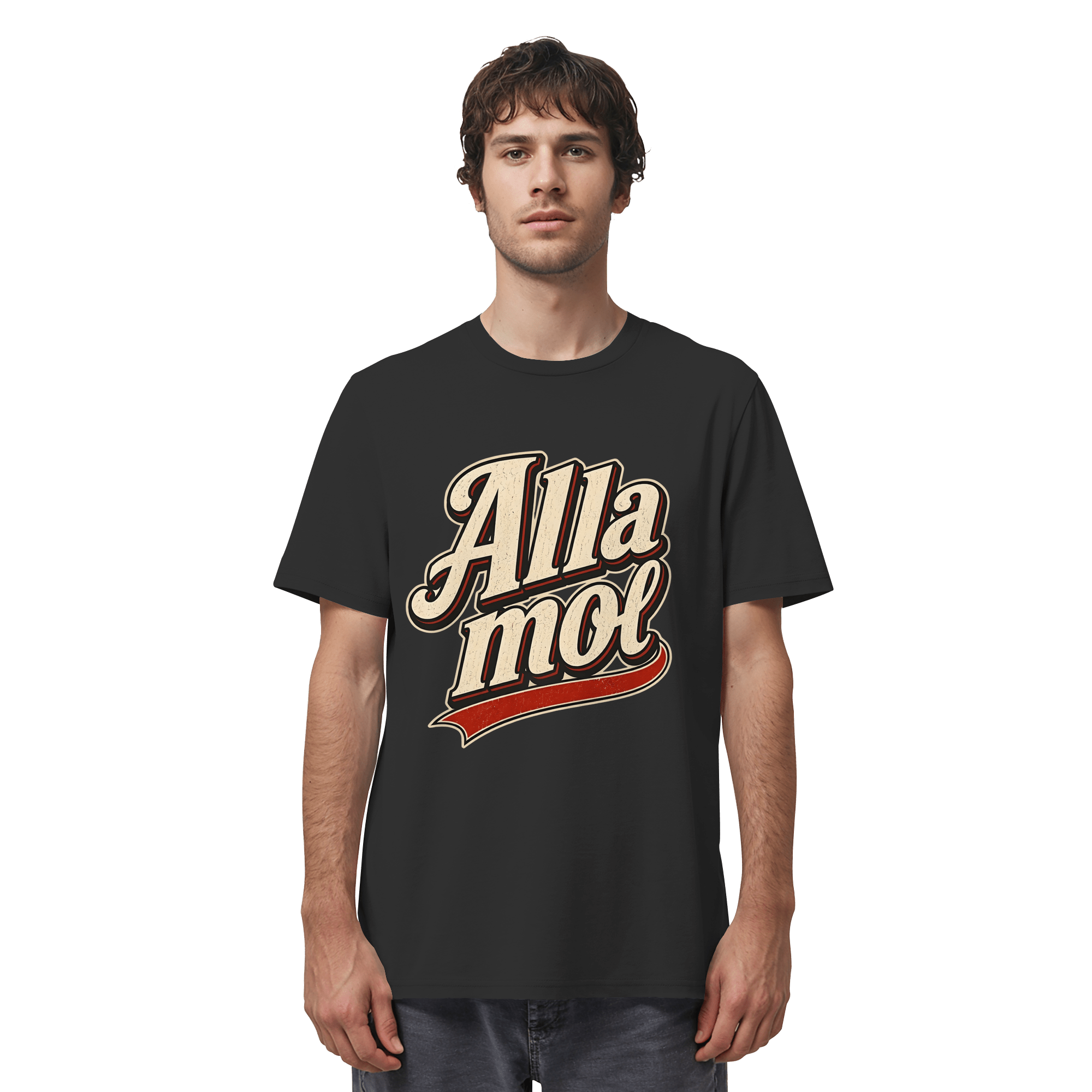 Alla mol - Unisex Bio - Shirt - Unisex Shirt (Black, XS, ) - GruemArt