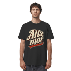 Alla mol - Unisex Bio - Shirt - Unisex Shirt (Black, XS, ) - GruemArt