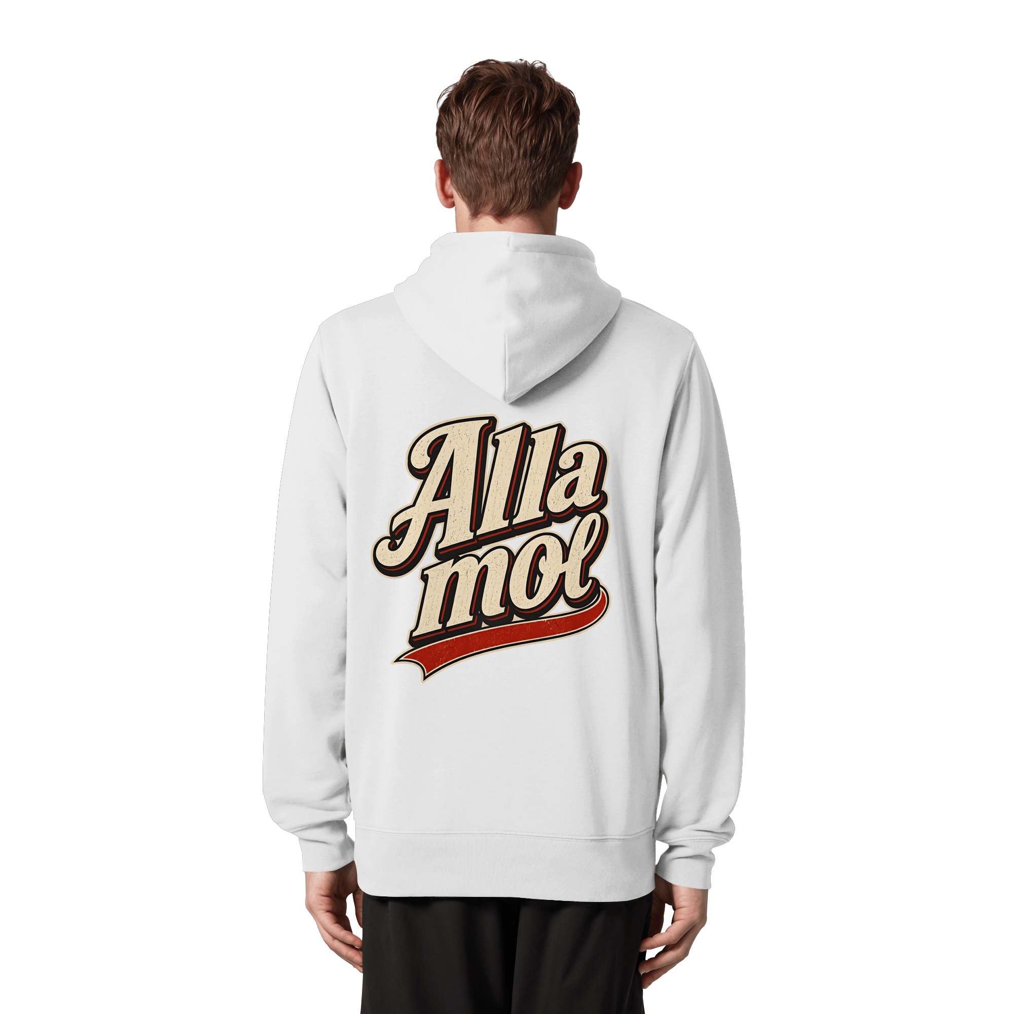 Alla mol - Unisex Bio - Zipper - Jacken/ Zipper (Weiß, XS, ) - GruemArt