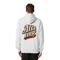 Alla mol - Unisex Bio - Zipper - Jacken/ Zipper (Weiß, XS, ) - GruemArt