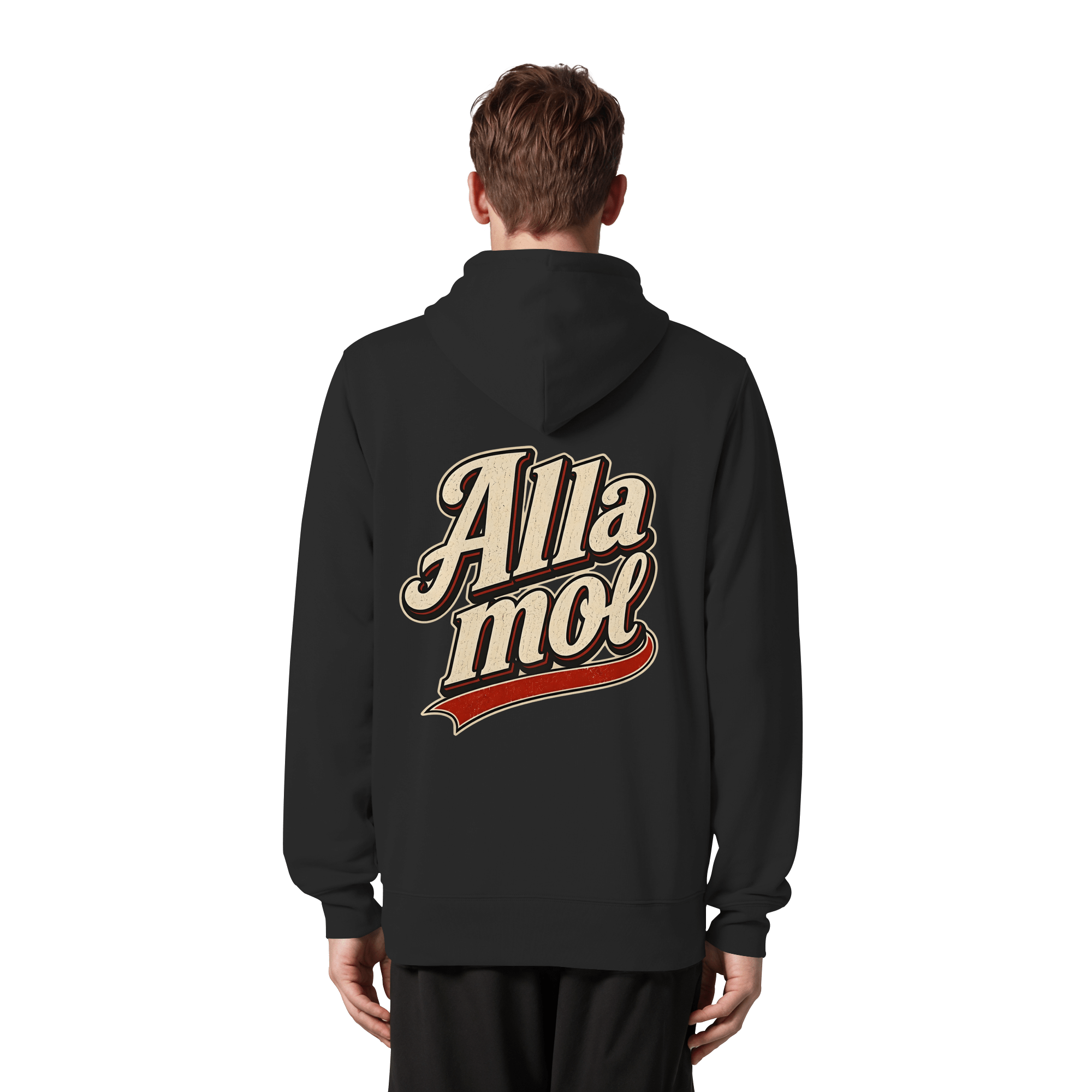 Alla mol - Unisex Bio - Zipper - Jacken/ Zipper (Schwarz, XS, ) - GruemArt