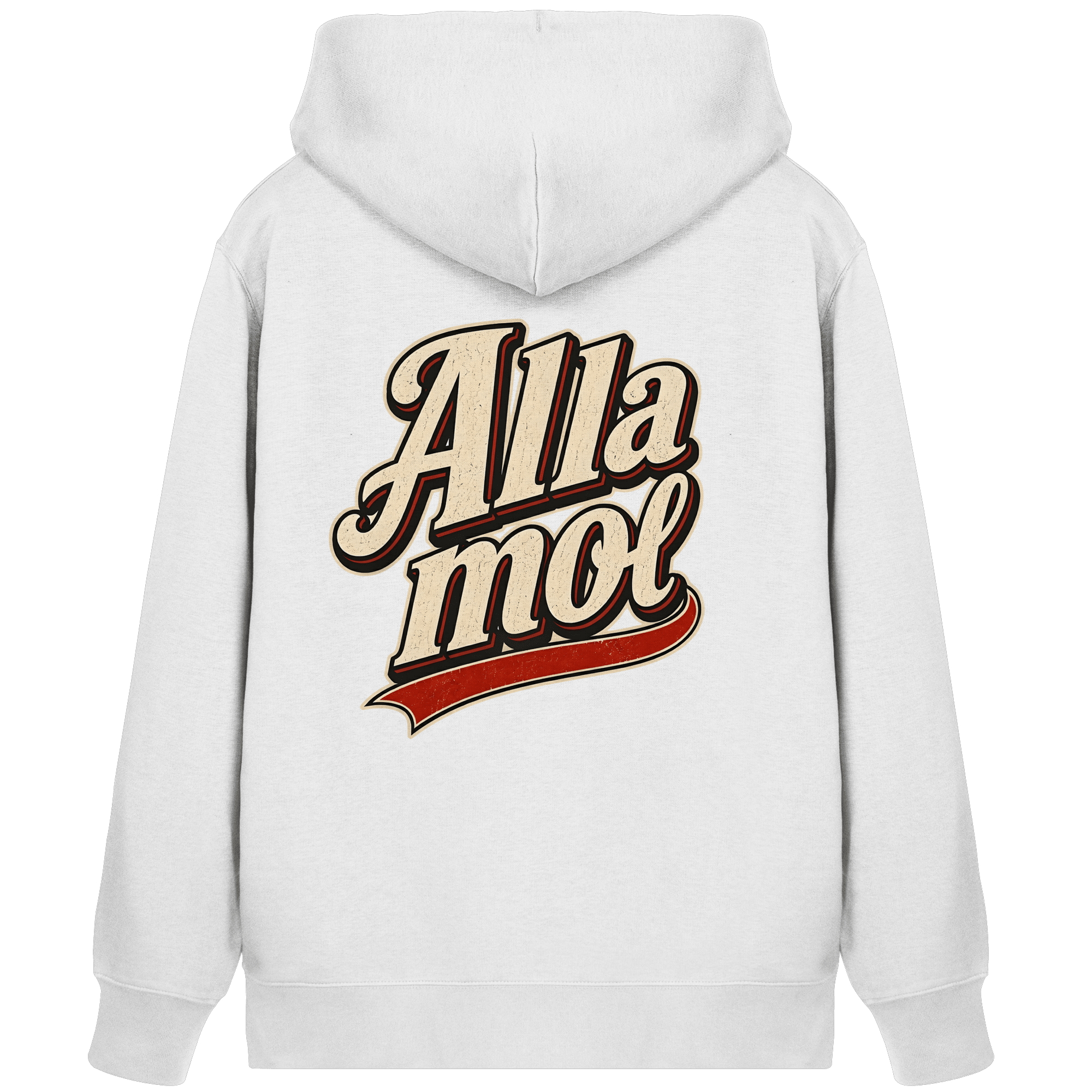 Alla mol - Unisex Bio - Zipper - Jacken/ Zipper (Weiß, XS, ) - GruemArt