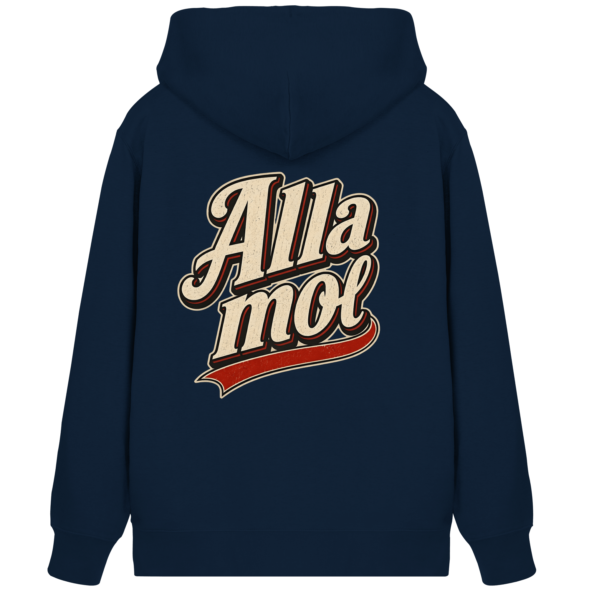 Alla mol - Unisex Bio - Zipper - Jacken/ Zipper (French Navy, XS, ) - GruemArt