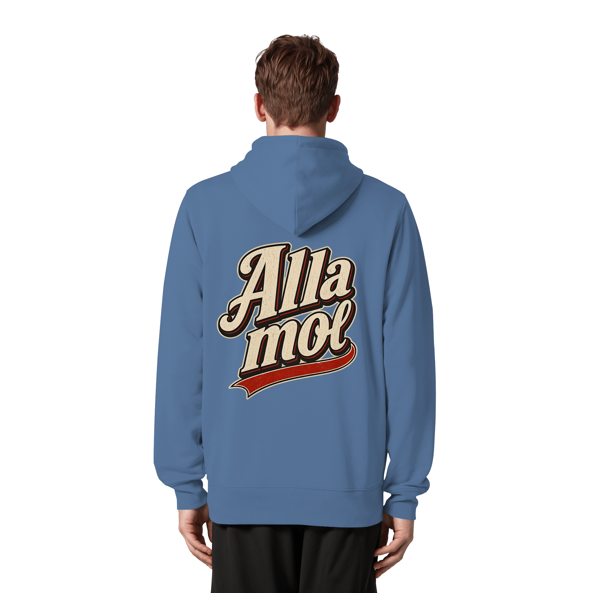 Alla mol - Unisex Bio - Zipper - Jacken/ Zipper (Blau, XS, ) - GruemArt