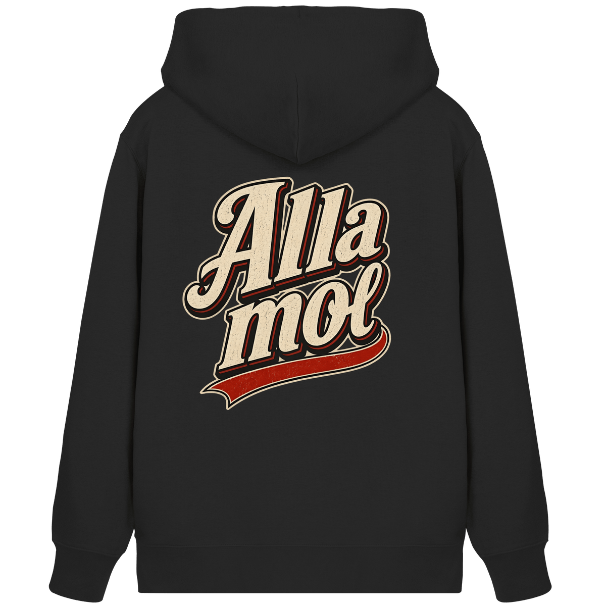 Alla mol - Unisex Bio - Zipper - Jacken/ Zipper (Schwarz, XS, ) - GruemArt