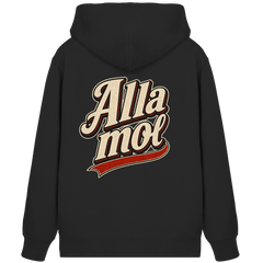 Alla mol - Unisex Bio - Zipper - Jacken/ Zipper (Schwarz, XS, ) - GruemArt