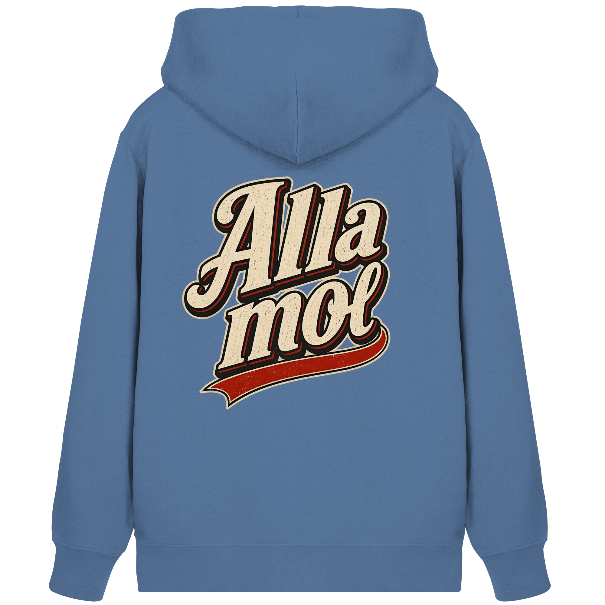 Alla mol - Unisex Bio - Zipper - Jacken/ Zipper (Blau, XS, ) - GruemArt