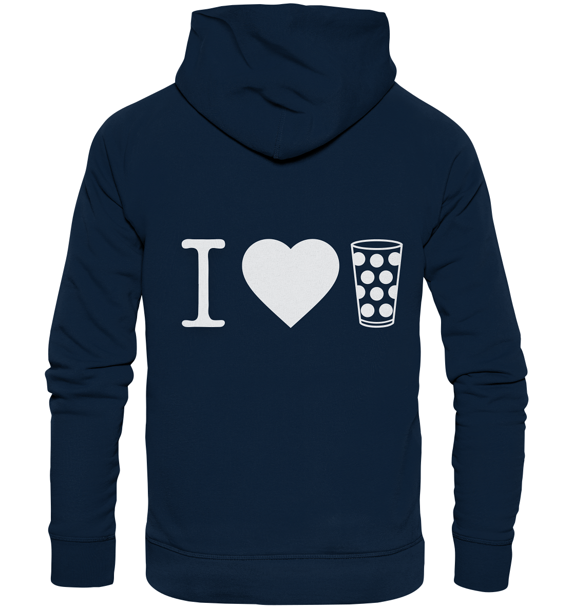 I LOVE SCHORLE - Organic Basic Hoodie - GruemArt