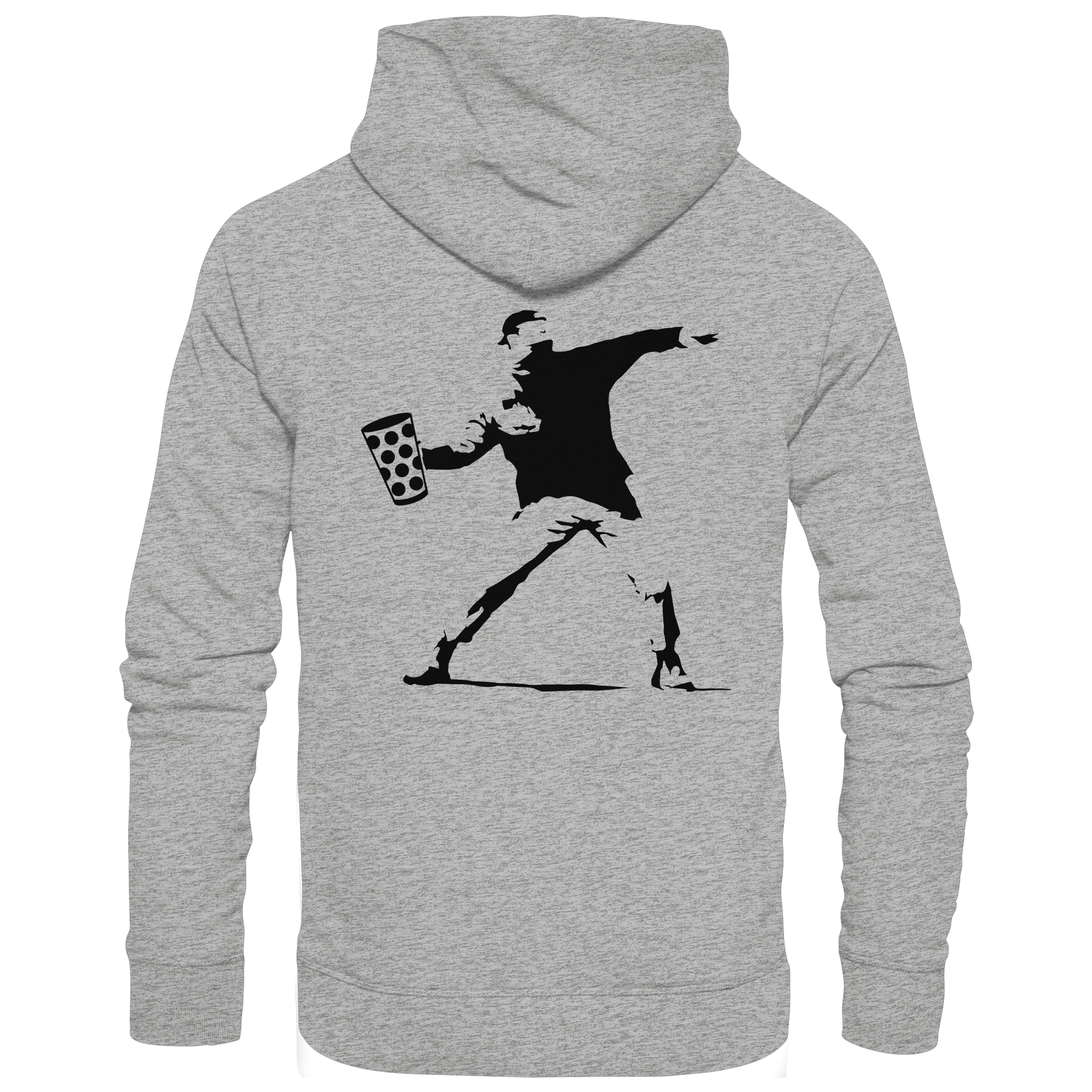 Bankert - Unisex Bio - Hoodie - Hoodies (Heather Grey, XS, ) - GruemArt