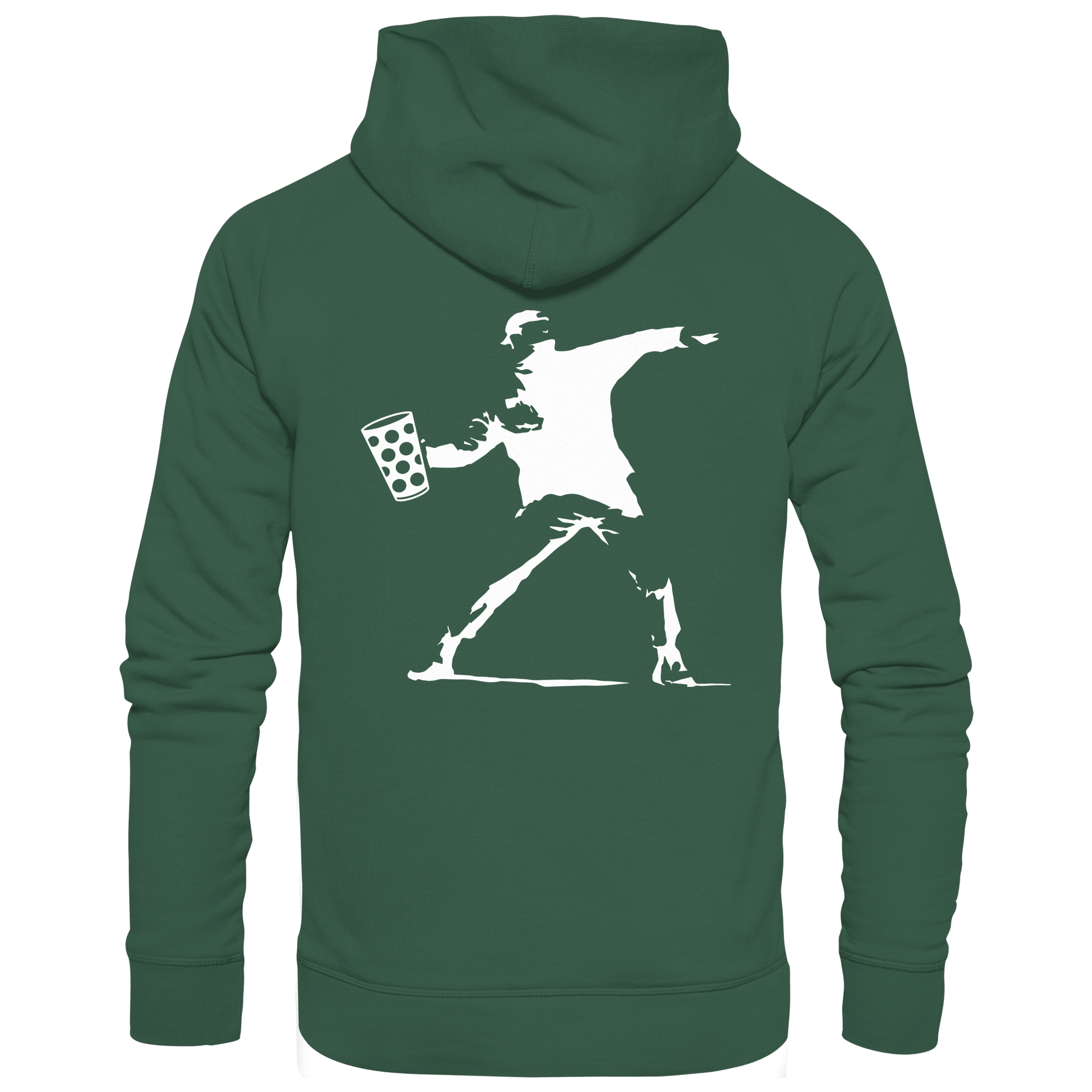 Bankert - Unisex Bio - Hoodie - Hoodies (Bottle Green, XS, ) - GruemArt
