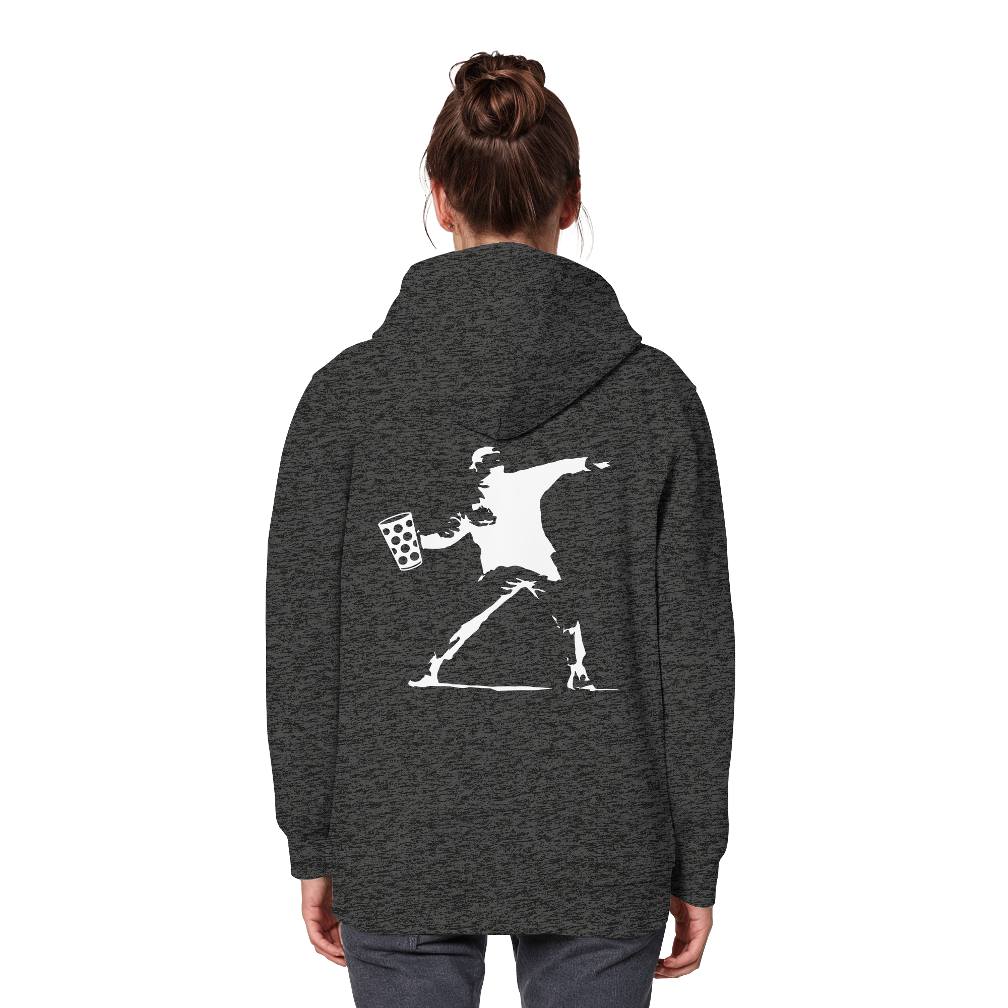 Bankert - Unisex Bio - Hoodie - Hoodies (Heather Grey, XS, ) - GruemArt