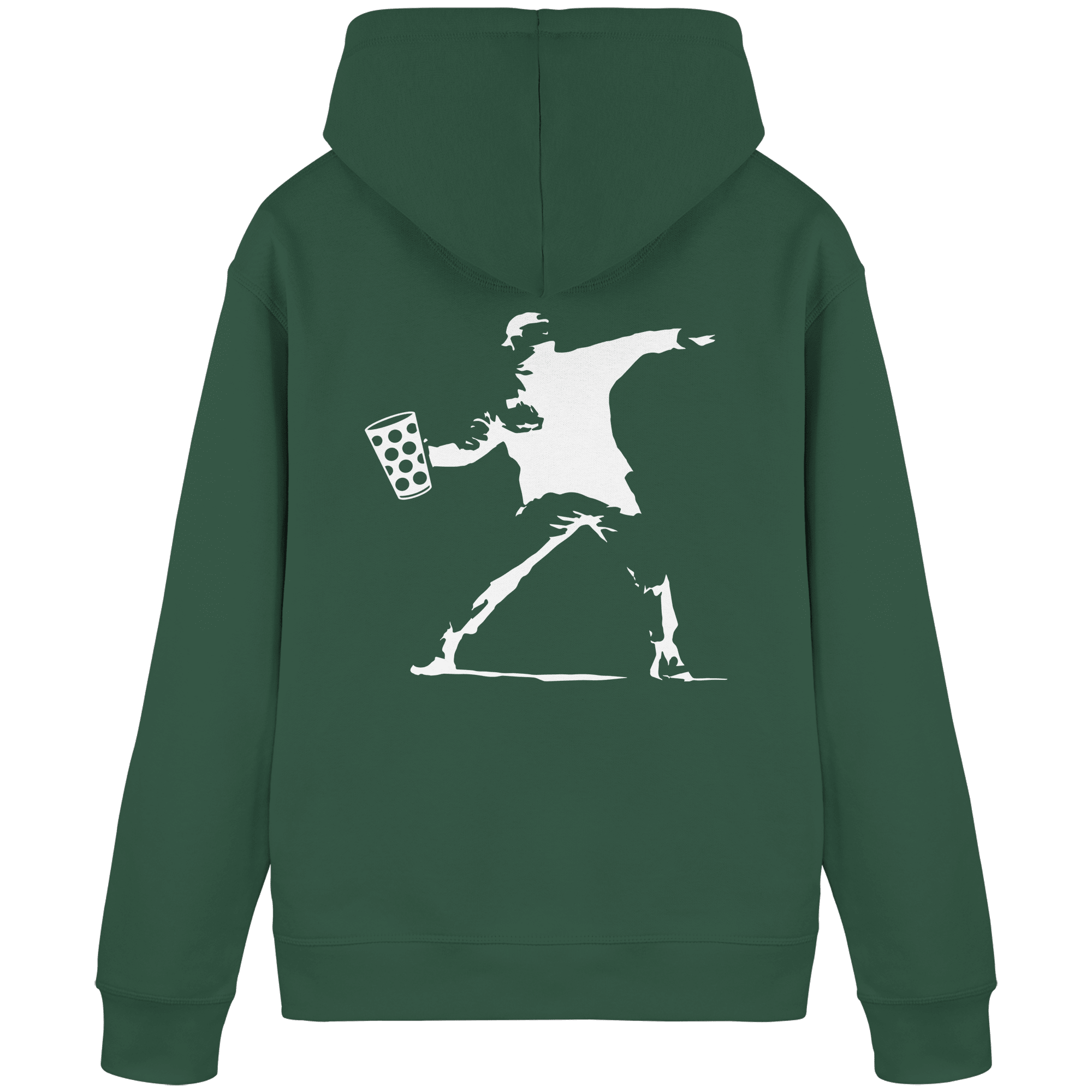 Bankert - Unisex Bio - Hoodie - Hoodies (Bottle Green, XS, ) - GruemArt