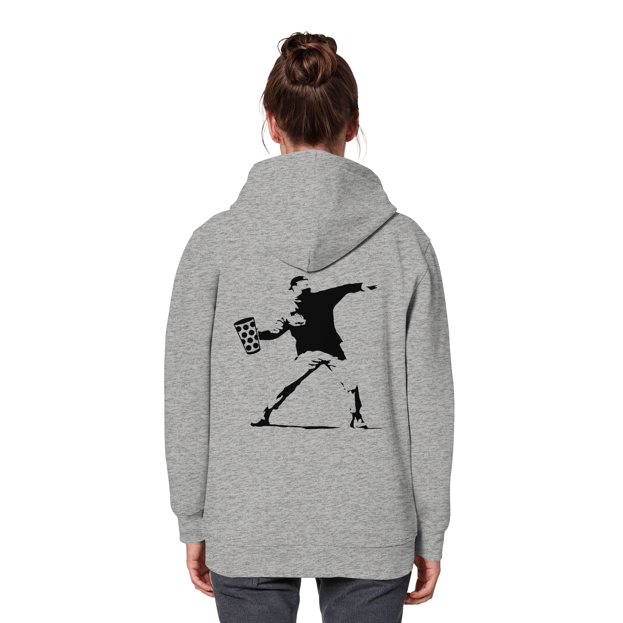 Bankert - Unisex Bio - Hoodie - Hoodies (Bottle Green, XS, ) - GruemArt