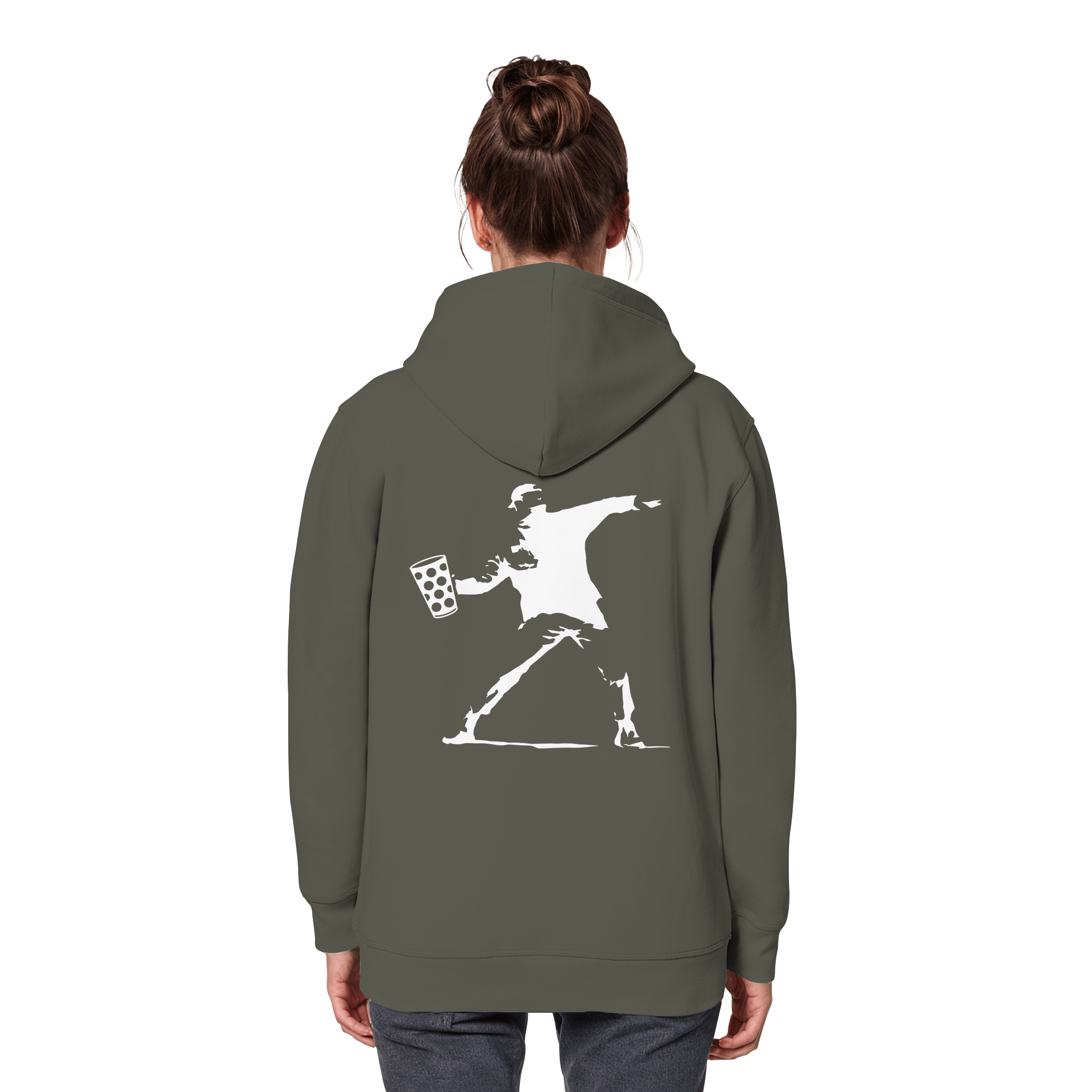 Bankert - Unisex Bio - Hoodie - Hoodies (White, XS, ) - GruemArt