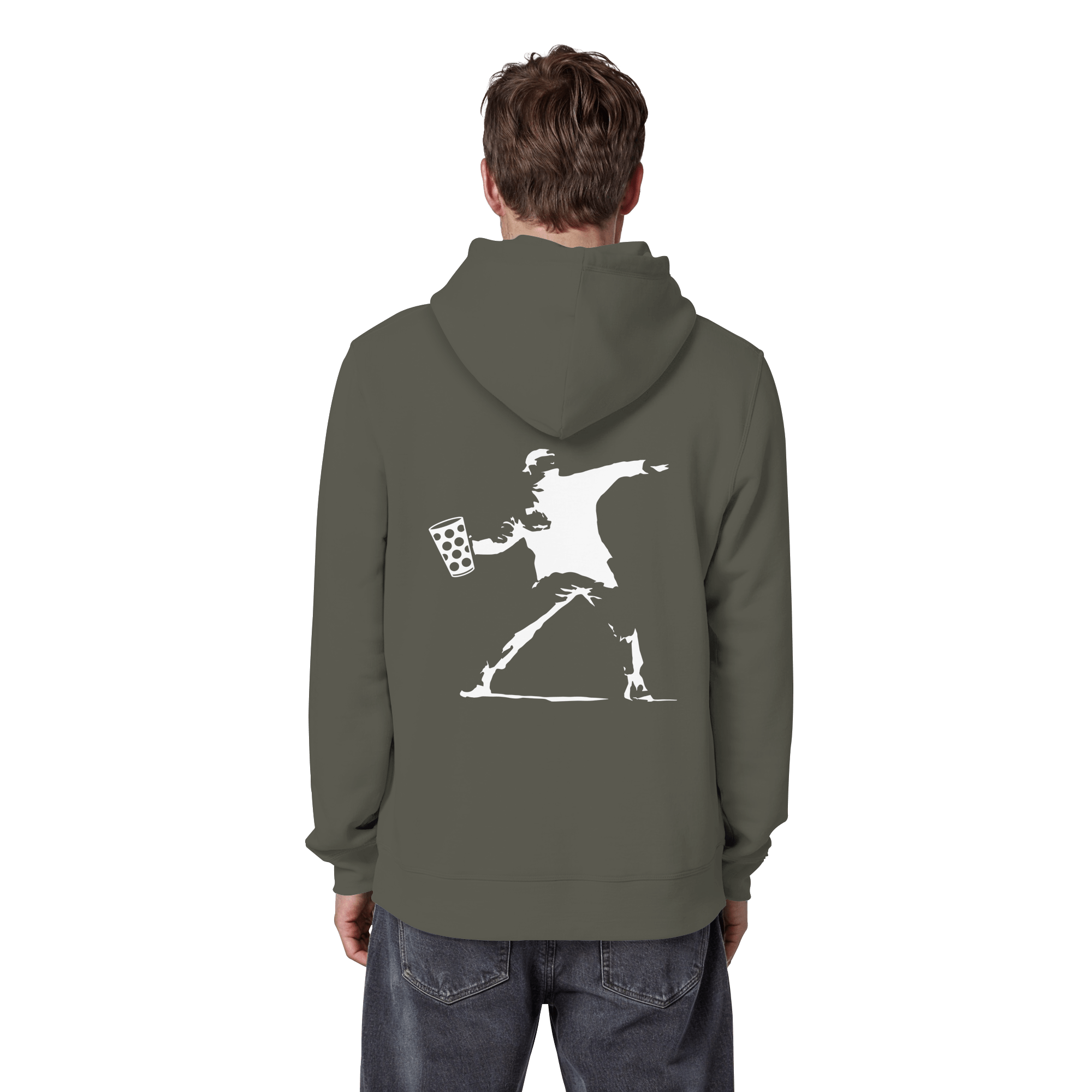 Bankert - Unisex Bio - Hoodie - Hoodies (White, XS, ) - GruemArt