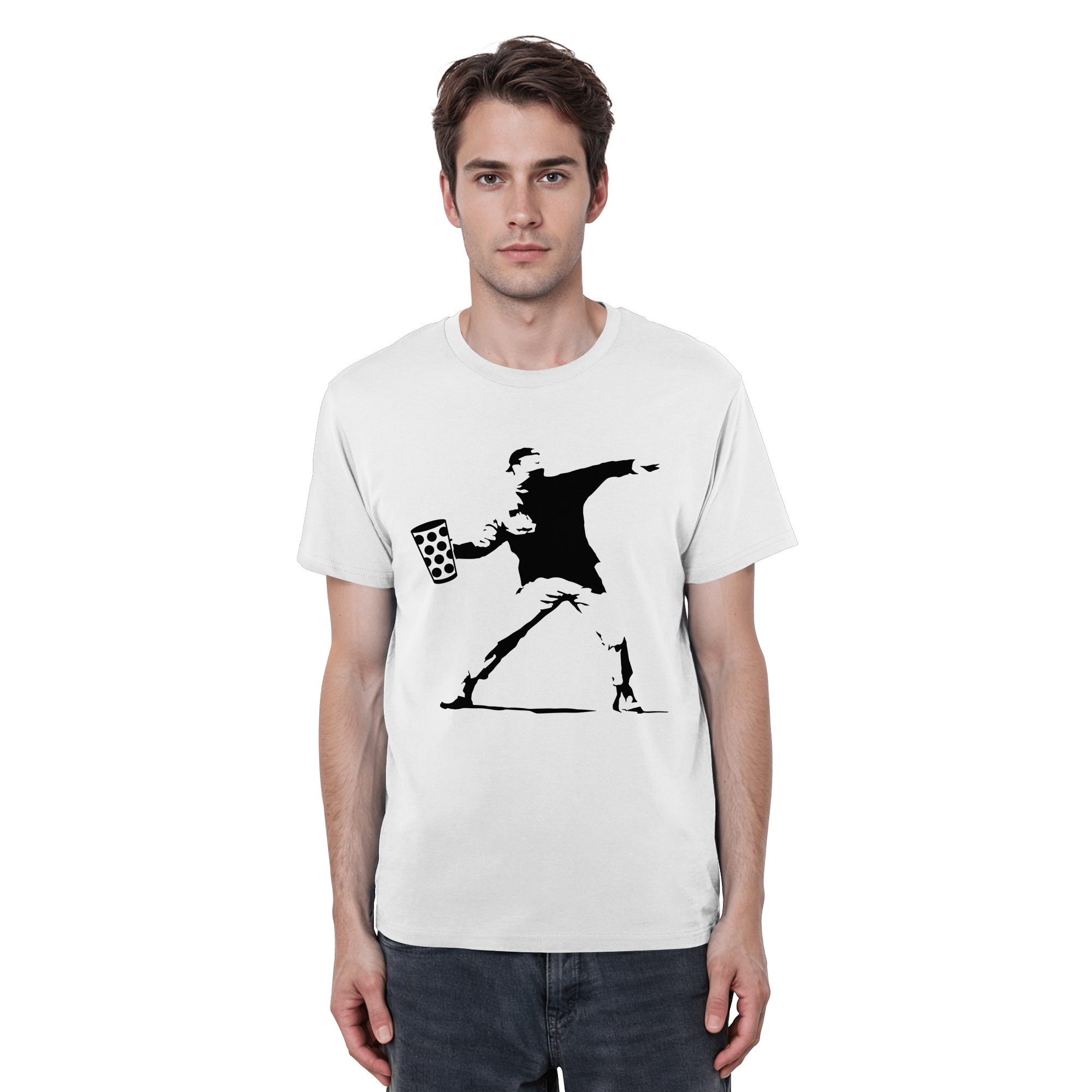 Bankert - Unisex Bio - Shirt - Unisex - Shirts (French Navy, S, ) - GruemArt