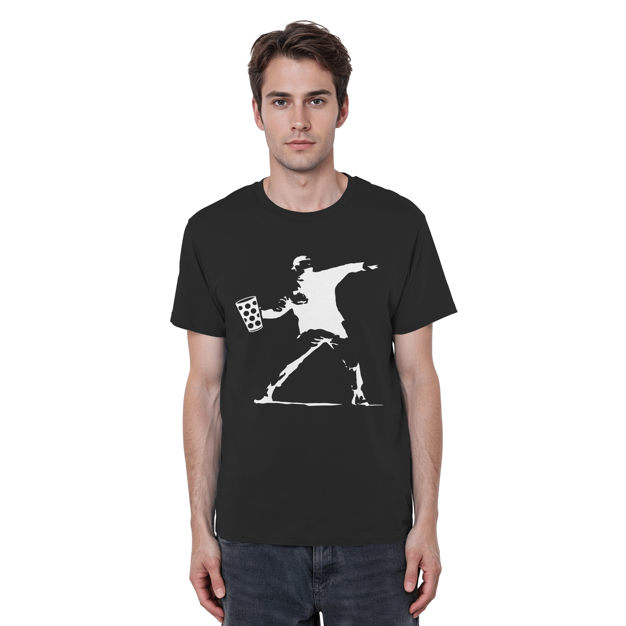 Bankert - Unisex Bio - Shirt - Unisex - Shirts (French Navy, S, ) - GruemArt