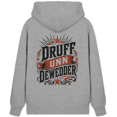 DRUFF UNN DEWEDDER - Organic Zipper - Jacken/ Zipper (Heather Grey, XS, ) - GruemArt
