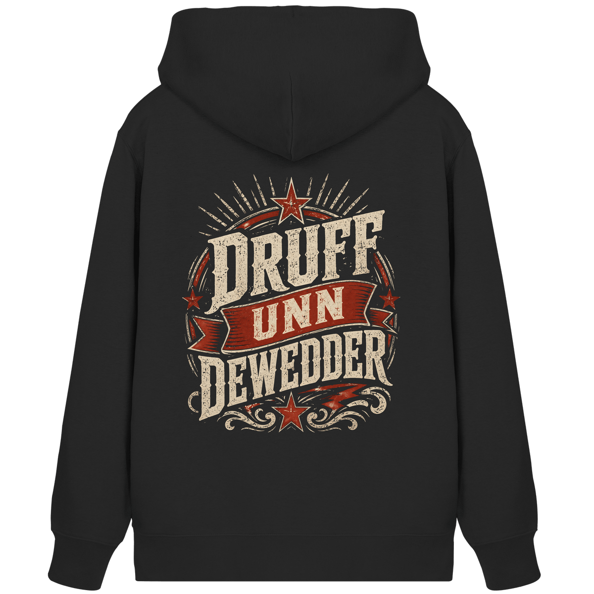 DRUFF UNN DEWEDDER - Organic Zipper - Jacken/ Zipper (Black, XS, ) - GruemArt