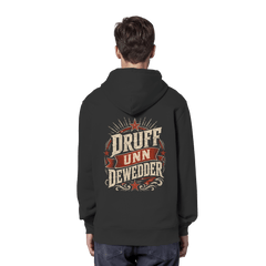 DRUFF UNN DEWEDDER - Unisex Bio - Hoodie - Hoodies (Black, XS, ) - GruemArt