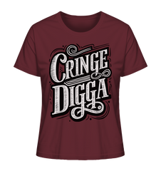 Cringe Digga  - Ladies Organic Shirt - GruemArt
