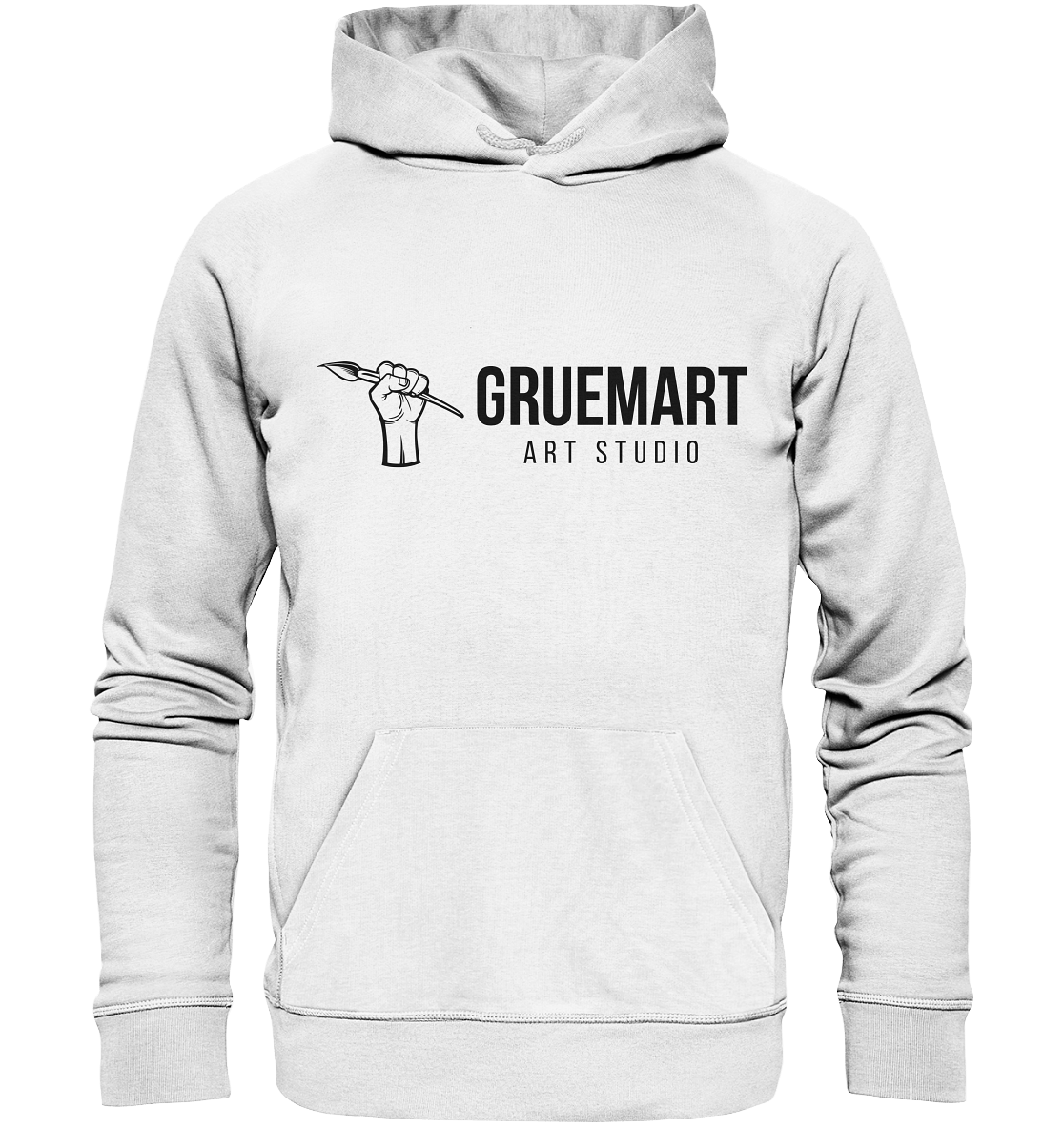 GRUEMART ART STUDIO - Organic Basic Hoodie - Hoodies (White, XS, ) - GruemArt