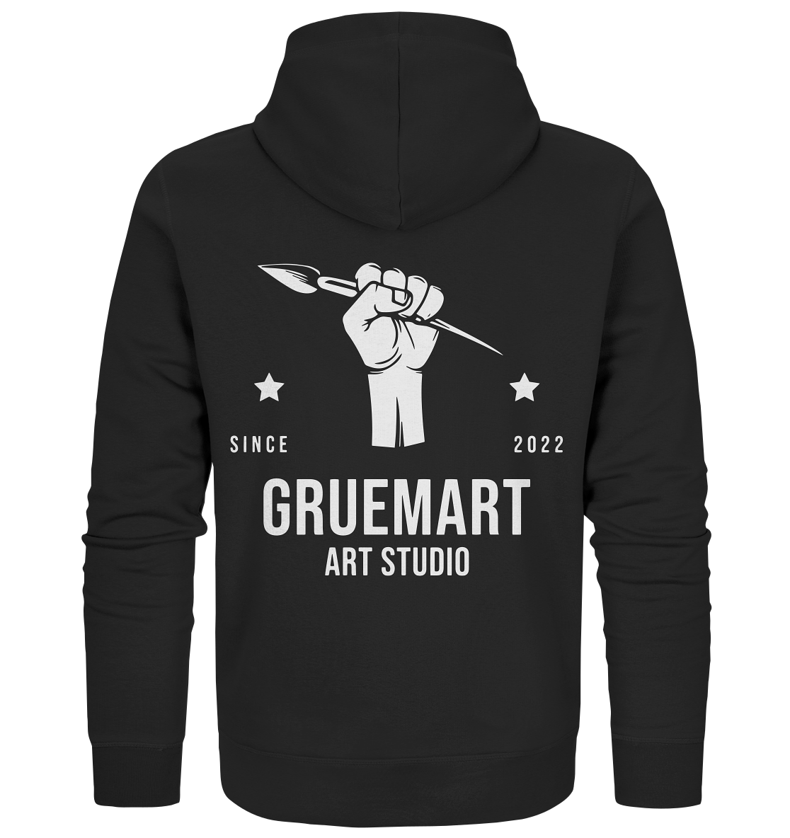 GRUEMART ART STUDIO - Organic Zipper - Jacken/ Zipper (Black, S, ) - GruemArt