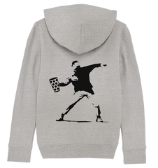 Bankert - Kids Hoodie - Kids Hoodies (Grau meliert, 110/116 (5-6), ) - GruemArt