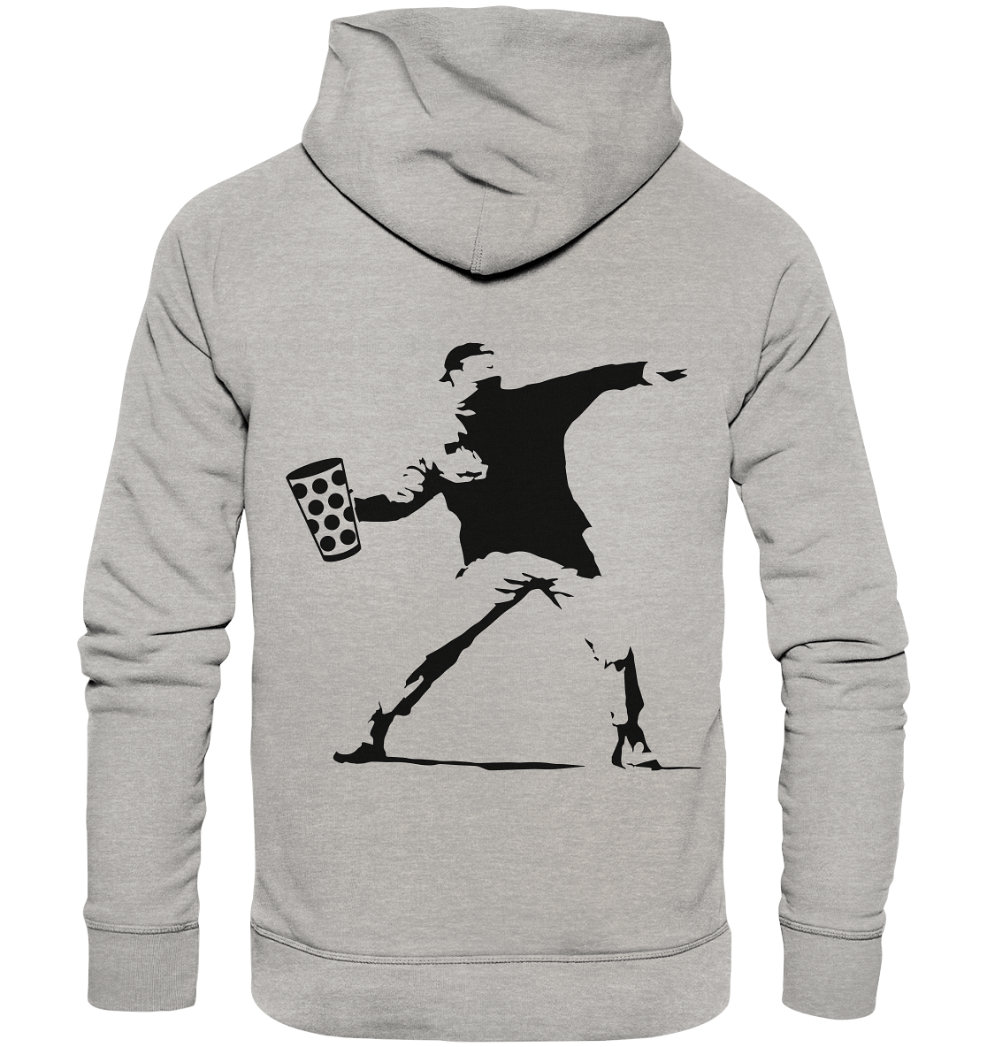 Bankert - Unisex Hoodie - Hoodies (Grau meliert, XS, ) - GruemArt