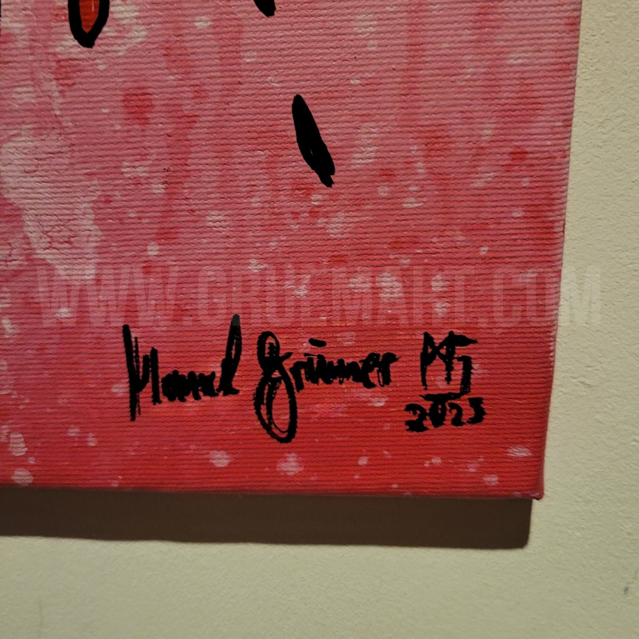 Cherry Gelato - Gemälde (30x40cm/12x16'', , ) - GruemArt