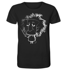 Einstein Sketch - Unisex Shirt - Unisex-Shirts (Schwarz, S, ) - GruemArt
