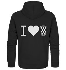 I LOVE SCHORLE - Organic Zipper - Jacken/ Zipper (Black, S, ) - GruemArt
