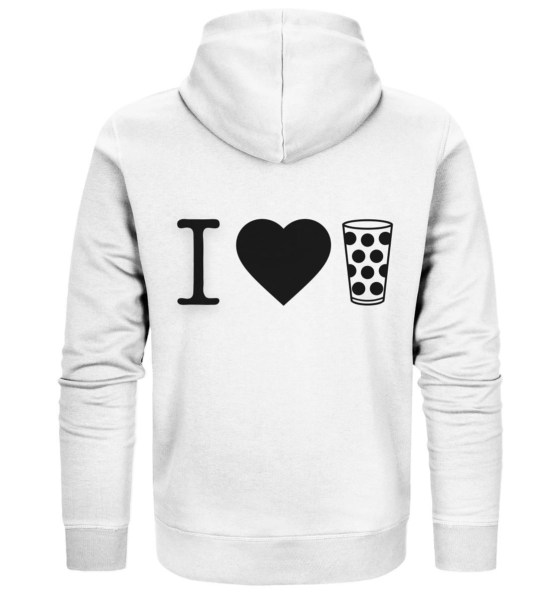I LOVE SCHORLE - Organic Zipper - Jacken/ Zipper (White, S, ) - GruemArt