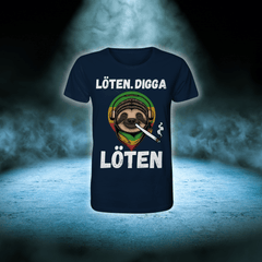 LÖTEN DIGGA - SHIRT UNISEX - Unisex-Shirts (French Navy, S, ) - GruemArt