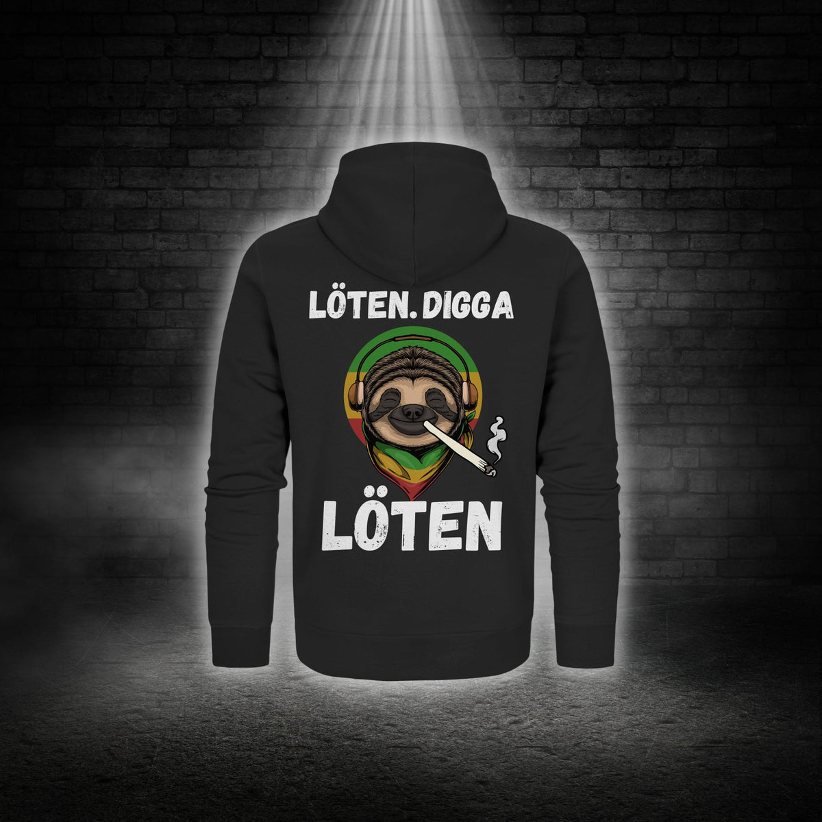 LÖTEN DIGGA - ZIPPER UNISEX - Jacken/ Zipper (Schwarz, S, ) - GruemArt