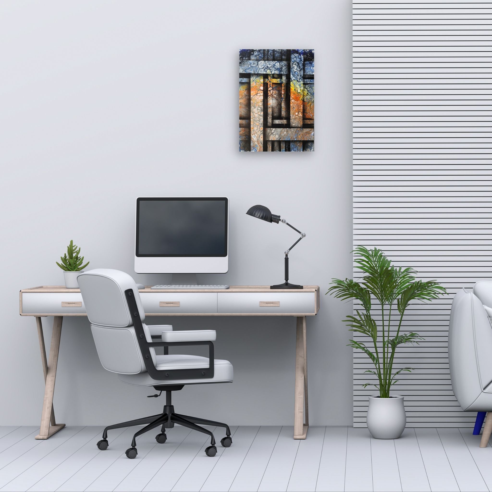 Maze Crawler - Gemälde (30x40cm/12x16'', , ) - GruemArt