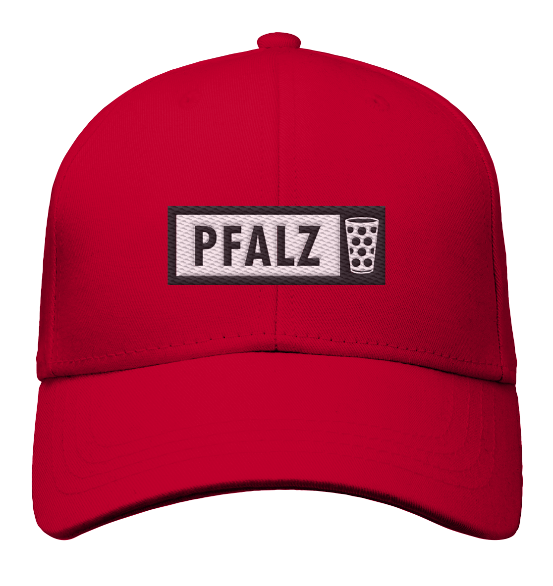 PFALZ - Organic Baseball Cap - Kappen & Mützen (Red, One Size, ) - GruemArt