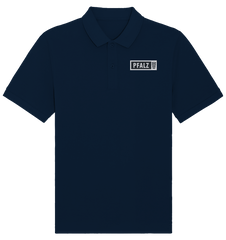 PFALZ - Organic Poloshirt (Stick) - Unisex-Shirts (French Navy, XS, ) - GruemArt