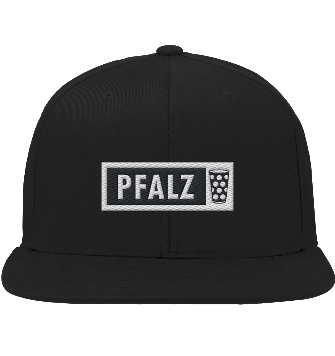 PFALZ - Organic Snapback - Kappen & Mützen (Black, One Size, ) - GruemArt
